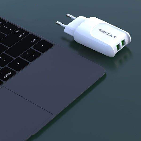 شارژر دیواری Gerlax مدل GA-05 همراه با کابل type c