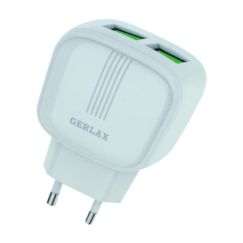 شارژر دیواری Gerlax مدل GA-09همراه با کابل lightning