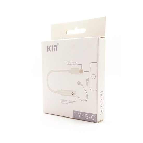 مبدل TYPE _C به جک 3.5MM برندKIN